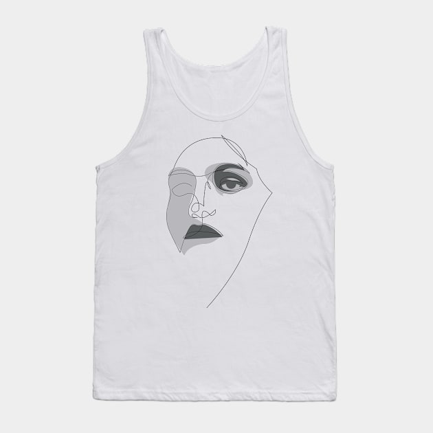 Noir Tank Top by addillum